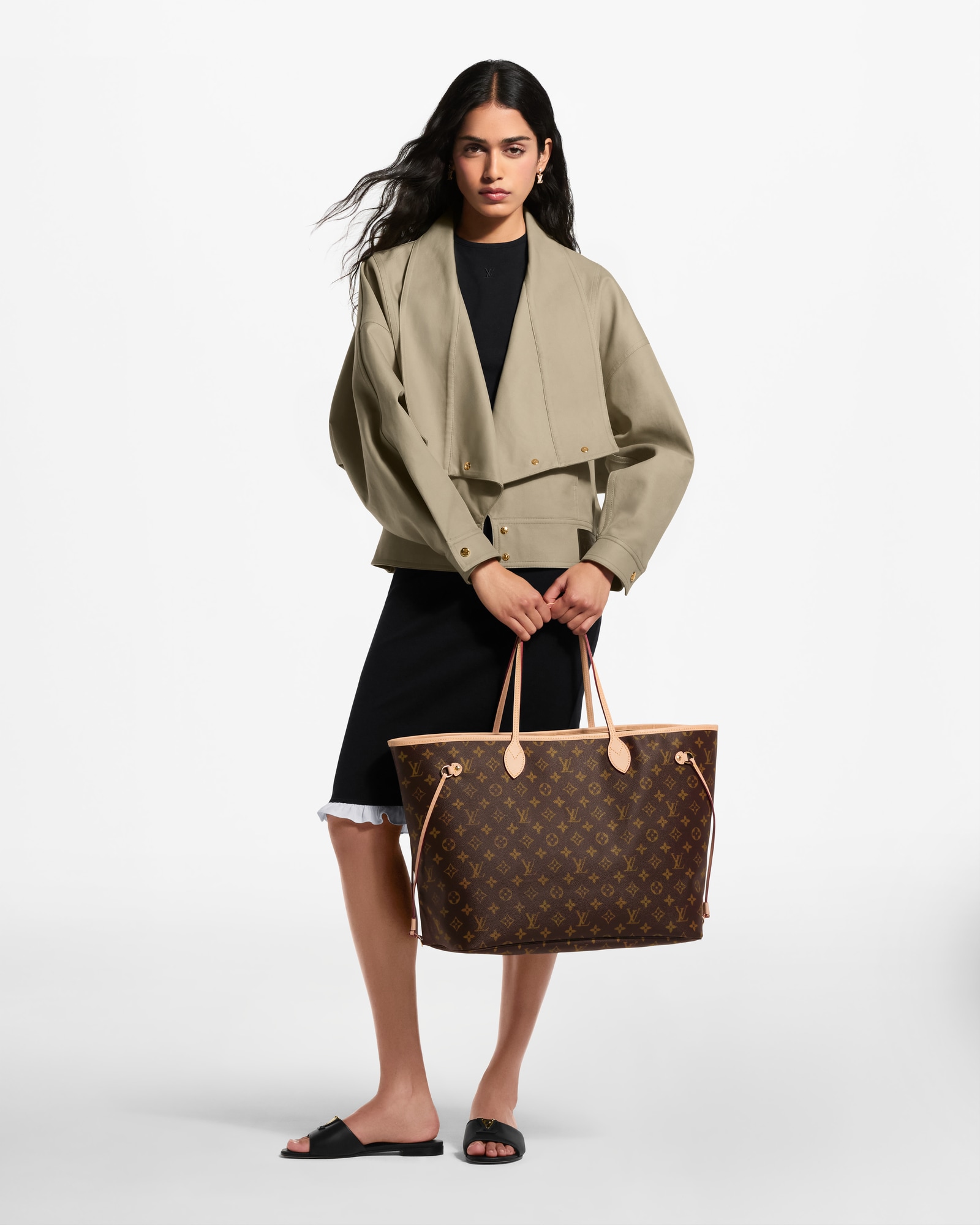 Neverfull GM Monogram Canvas - Leather Goods Personalisation
